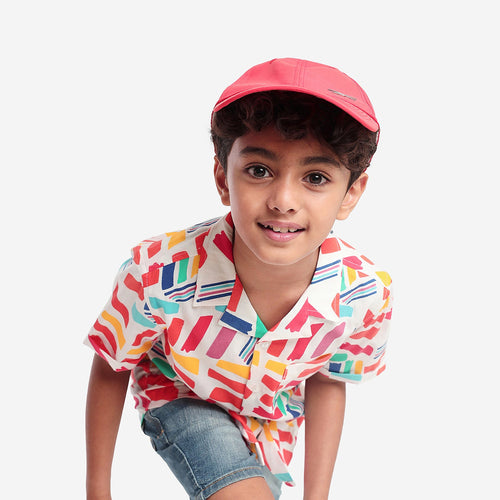 Boys Color Block Shirt