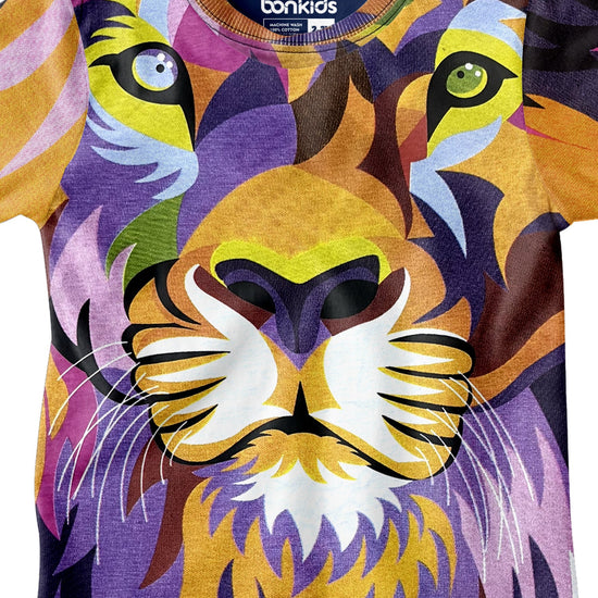 Lion Face Boys T-SHIRT