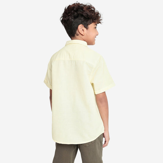 Boys Yellow Color Shirt
