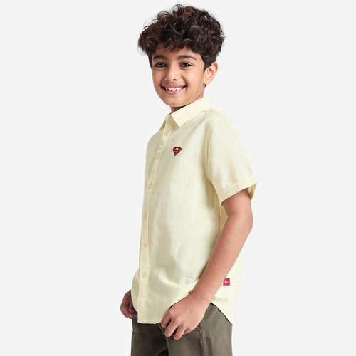 Boys Yellow Color Shirt
