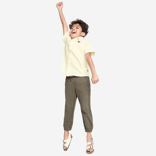 Boys Yellow Color Shirt