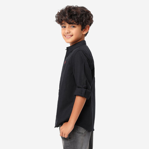 BONKIDS BOYS Avengers Embroidery Full Sleeve SHIRTS
