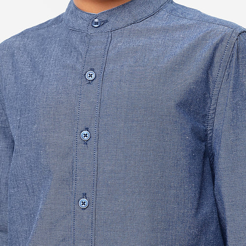 BONKIDS BOYS Solid Mandarin collar SHIRTS