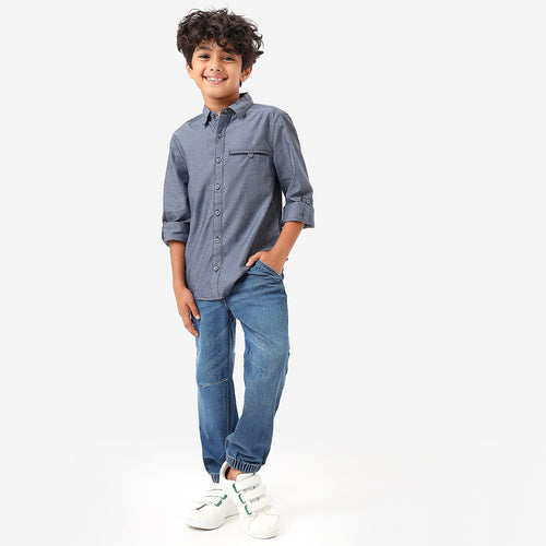 BONKIDS BOYS Solid  SHIRTS