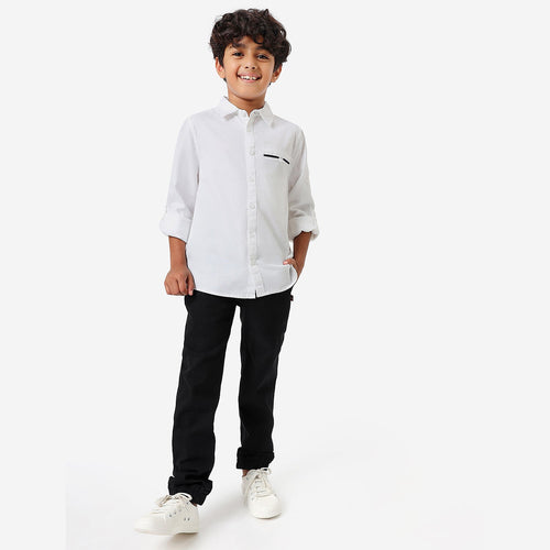 BONKIDS BOYS Solid  SHIRTS