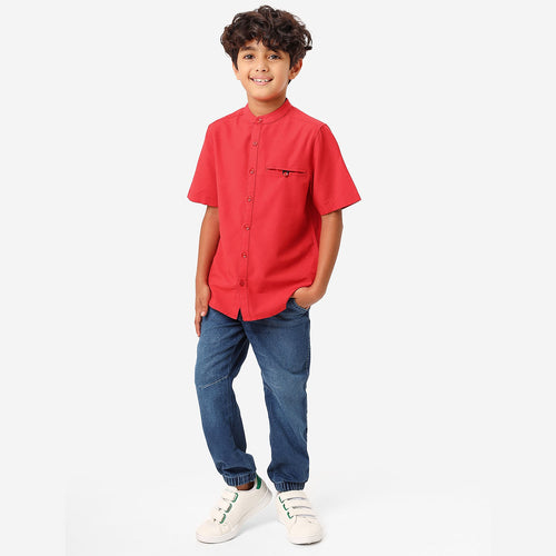 BONKIDS BOYS Solid  SHIRTS