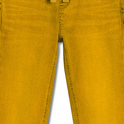 Boys Khaki Regular Fit Jeans
