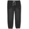 Boys Black Draw Cord Jeans Jogger Fit