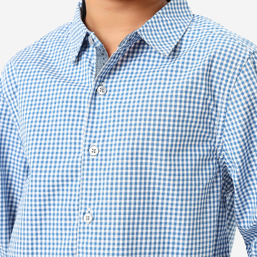 BONKIDS BOYS Checks Full Sleeve SHIRTS