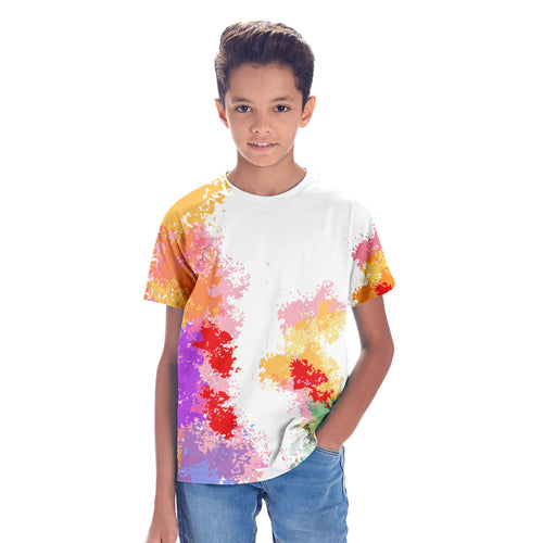 Holi Colors of Joy Tie & Dye Matching Tees For The Family