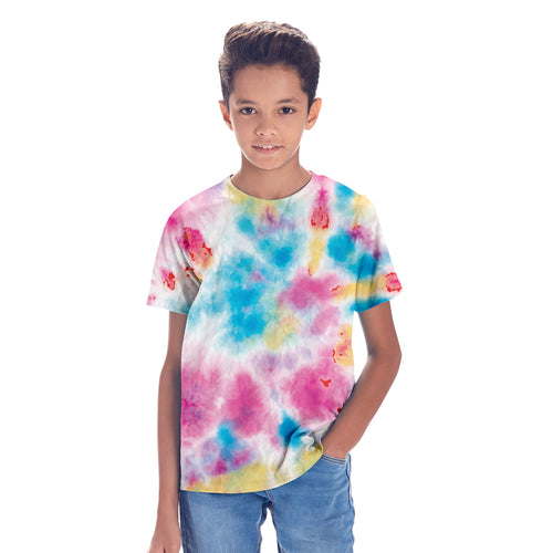 Happy Holi Tie & Dye Matching Travel Tees For The Family