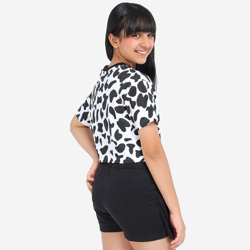 Girls Disney Printed Cotton Top
