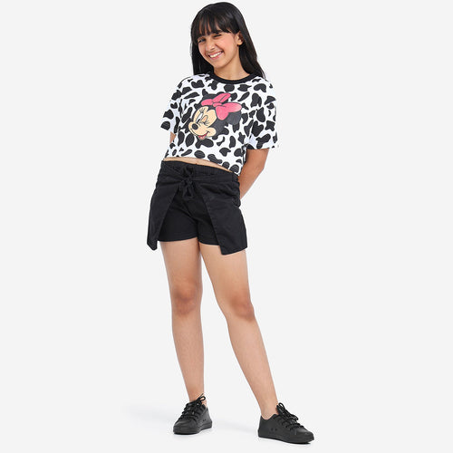 Girls Disney Printed Cotton Top