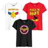 Wonder Women Graphic Printed Combo Tees