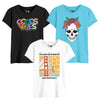 Good Vibes Women Graphic Printed Combo Tees