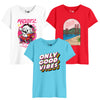 Only Good Vibes Women Graphic Printed Combo Tees