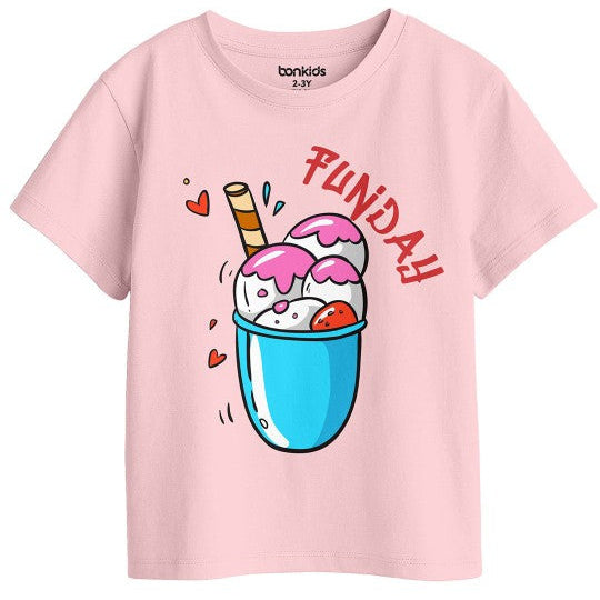 Girls Graphic Printed Tees