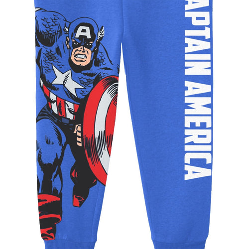 Captain America Royal Blue Boys Joggers