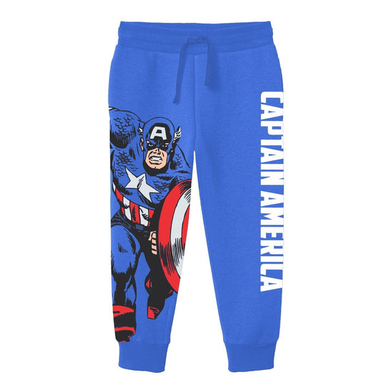 Captain America Royal Blue Boys Joggers