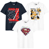 Superman Men Graphic Printed Combo Tees