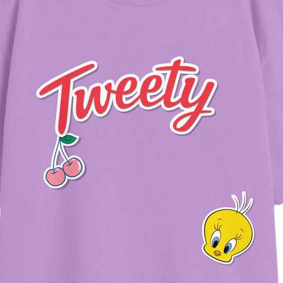 Girls Tweety Oversized Tshirt