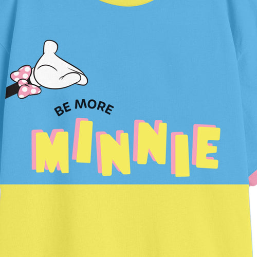 Girls Mini Printed Over size Tshirt
