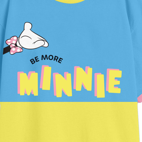 Girls Mini Printed Over size Tshirt