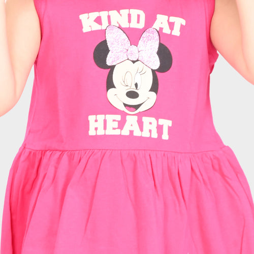 Girls Mini Mouse Printed Dress