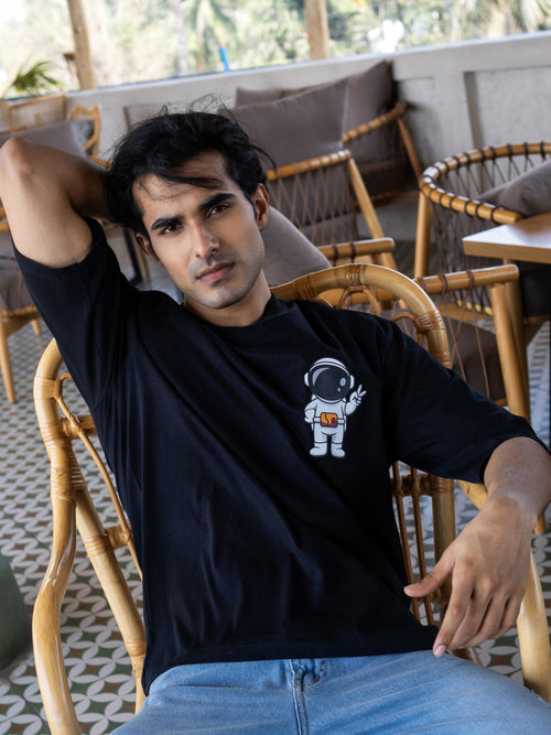 Mens Generic Oversize - Front and back Print Tshirt BON12074