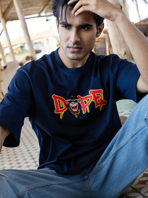Mens Generic Oversize Front Print Tshirt BON12036