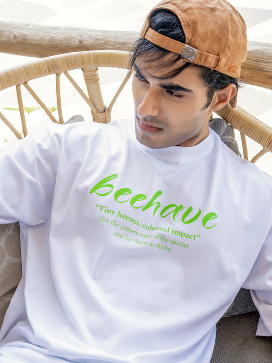 Mens Generic Oversize - Front and back Print Tshirt BON12060