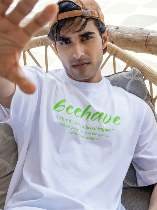 Mens Generic Oversize - Front and back Print Tshirt BON12060