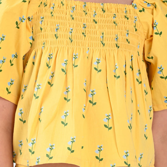 Girls Yellow Clothing Set