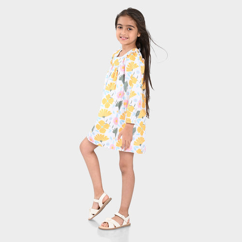 Girls Dress Multi