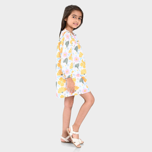 Girls Dress Multi