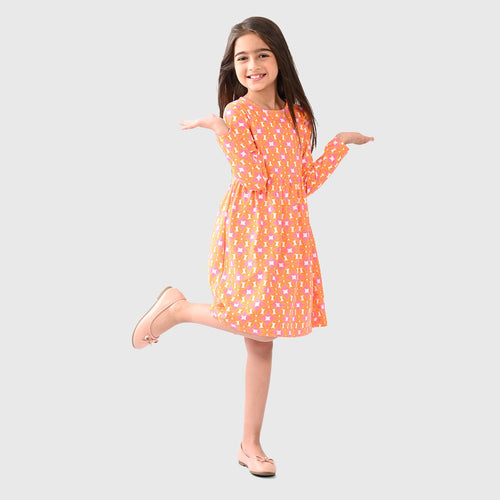 Girls Cotton Dress