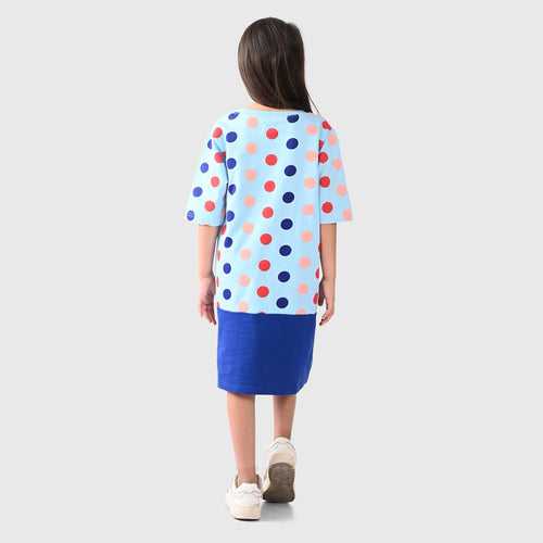 Girls Multi Color Dress