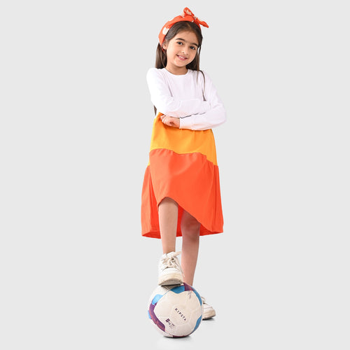 Girls Multi Color Dress