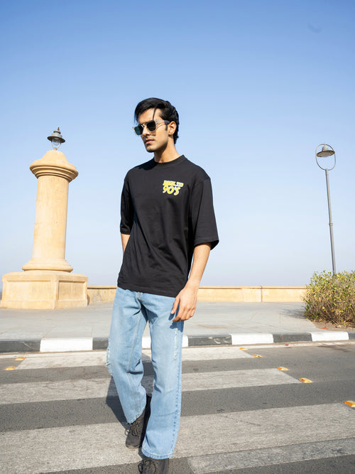 Mens Generic Oversize - Front and back Print Tshirt BON12057