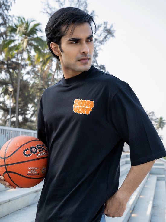 Mens Generic Oversize - Front and back Print Tshirt BON12062