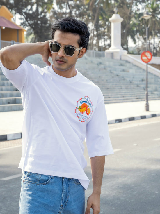 Mens Generic Oversize Front Print Tshirt BON12039