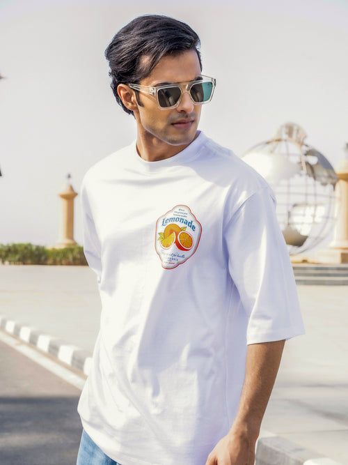 Mens Generic Oversize Front Print Tshirt BON12039