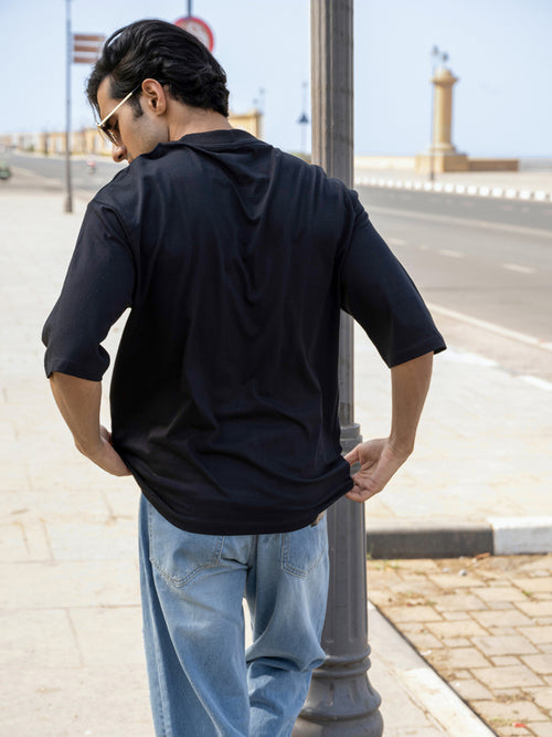 Mens Venom Oversize Front Print Tshirt BON12024