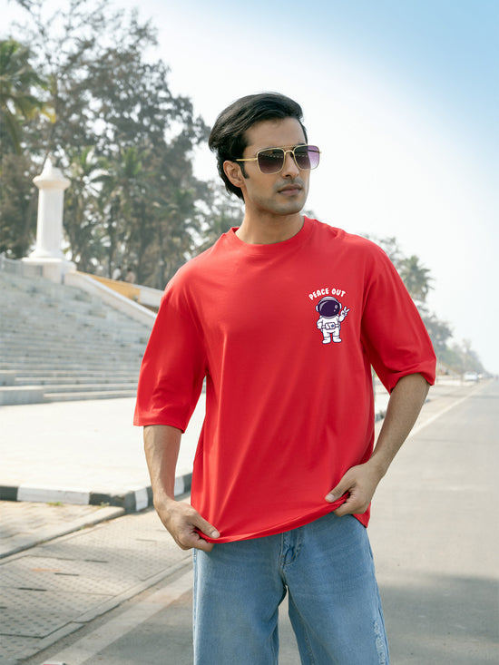 Mens Generic Oversize Front Print Tshirt BON12034