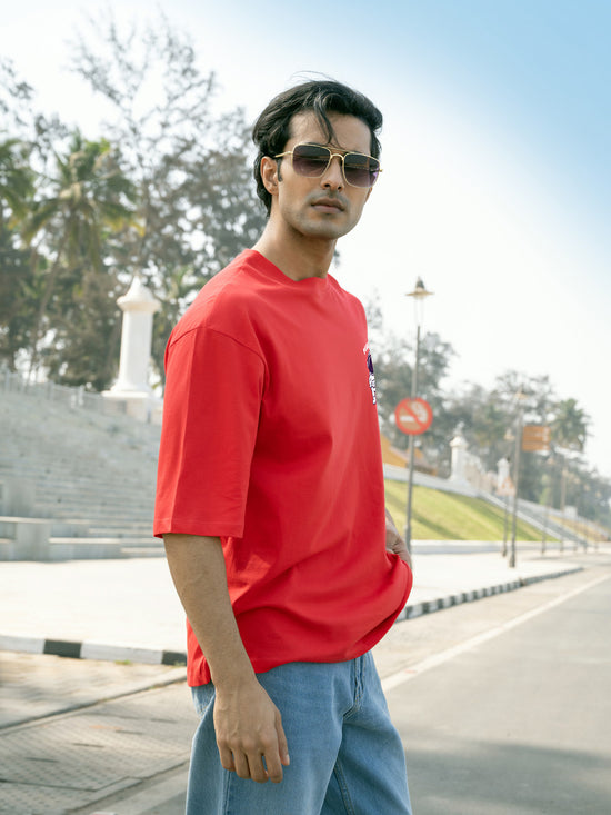 Mens Generic Oversize Front Print Tshirt BON12034