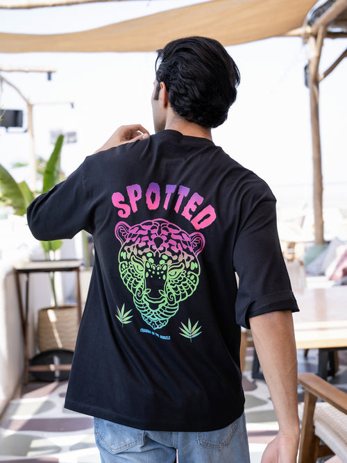 Mens Generic Oversize - Front and back Print Tshirt BON12068