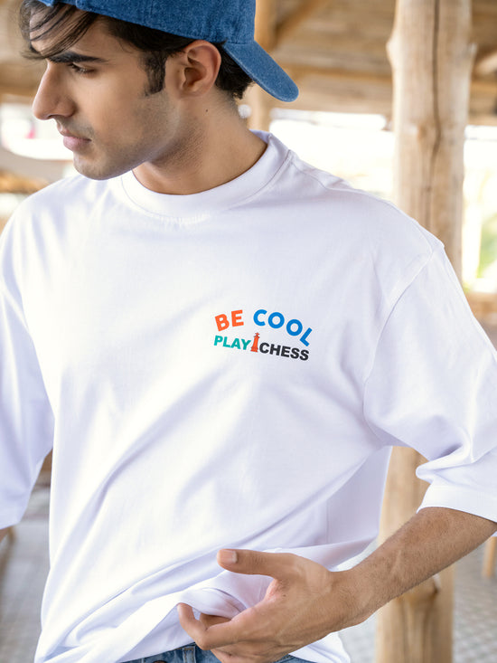 Mens Generic Oversize - Front and back Print Tshirt BON12073