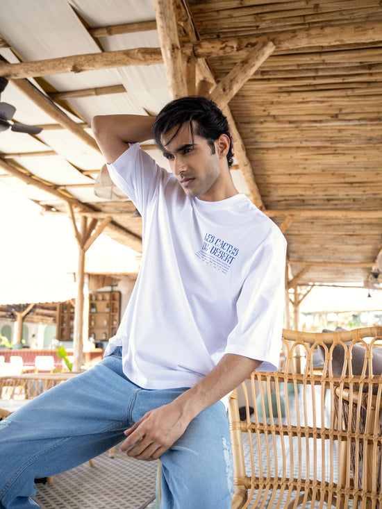 Mens Generic Oversize - Front and back Print Tshirt BON12076