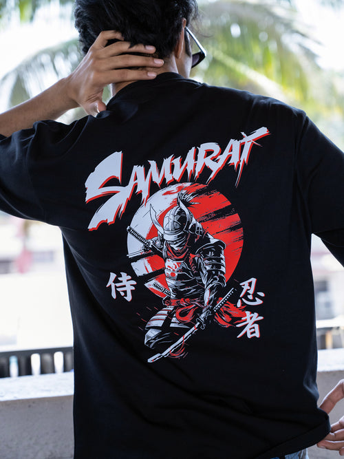 Mens Generic Oversize - Front and back Print Tshirt BON12064
