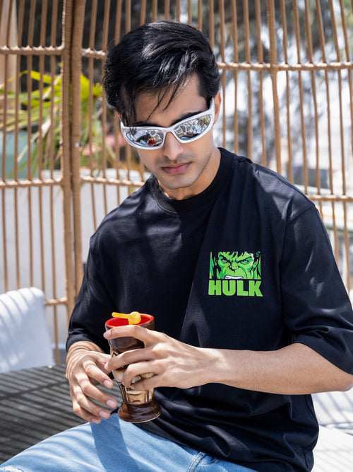 Mens Hulk Oversize - Front and back Print Tshirt BON12046